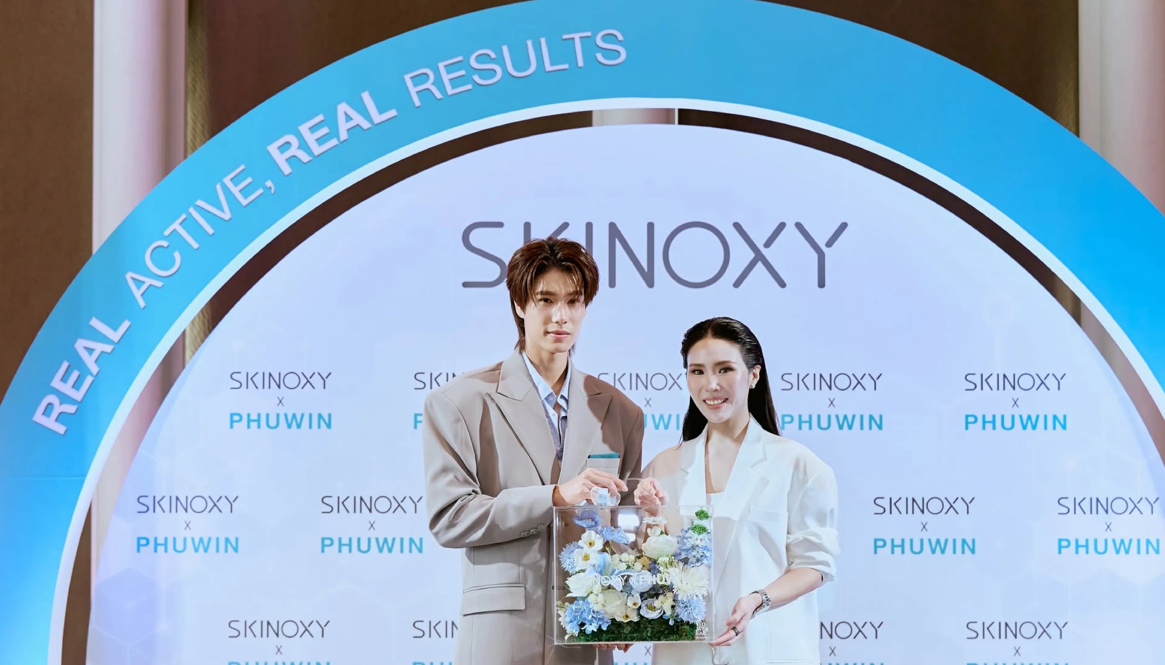 REAL SKIN MOMENT WITH PHUWIN x SKINOXY